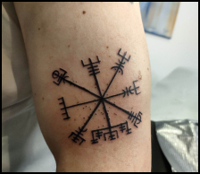 Photo du projet Vegvisir (dessin perso*)