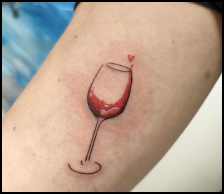 Photo du projet Verre de vin + prénoms